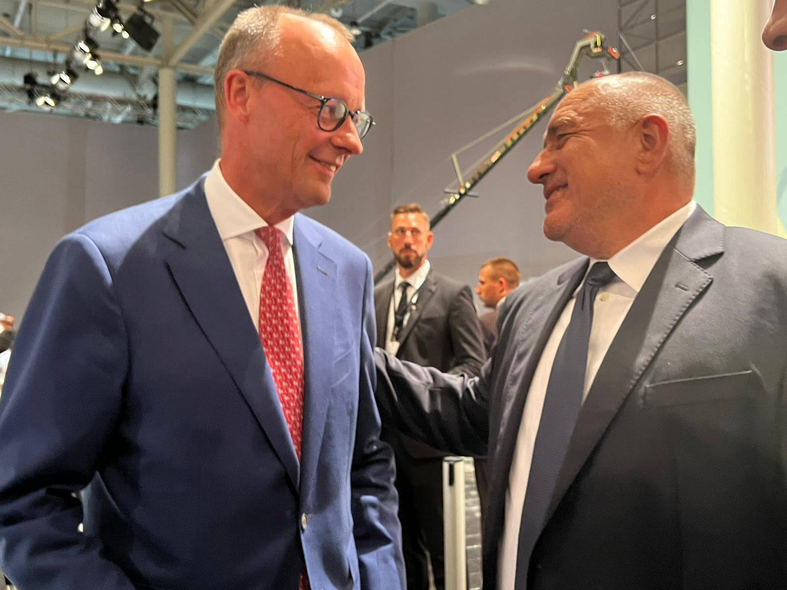  Бойко Борисов и Фридрих Мерц 